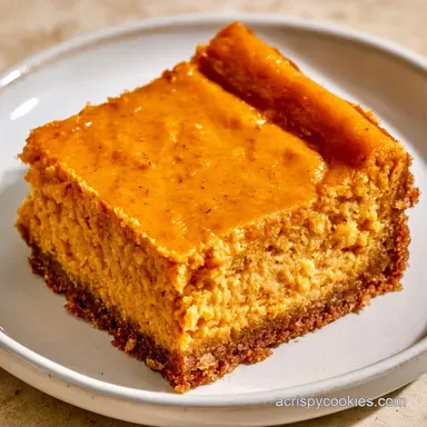 Pumpkin Cream Cheese Bars in 58 Minutes Recipe Card