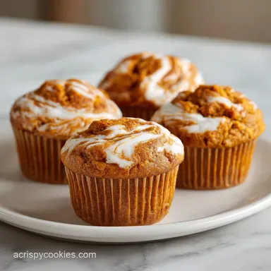 Pumpkin Cream Cheese Muffins: Velvety