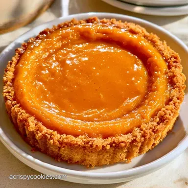Pumpkin Pie Bars with Shortbread Crust Recipe Card