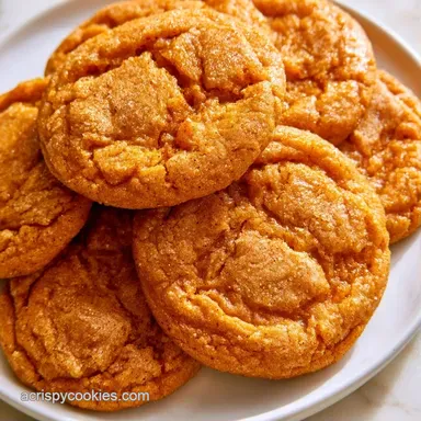 Pumpkin Spice Cookies Recipe for 30 Recipe Card