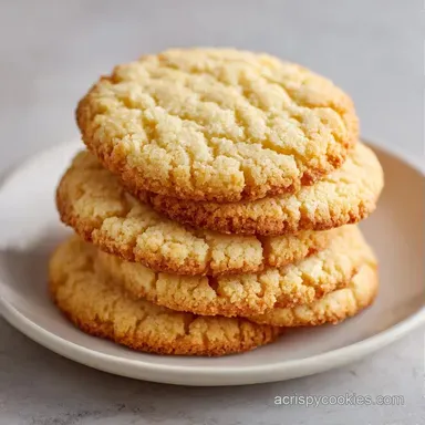 Simple Crispy Butter Cookies for 24 Recipe Card