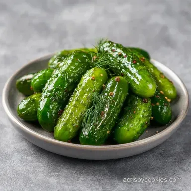 Dill Pickles in 20 Minutes Recipe Card