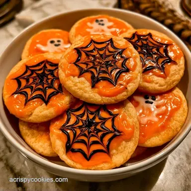 Spooky Halloween Cookies in 25 Minutes Recipe Card