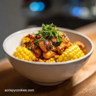 Street Corn Chicken Bowl in 25 Minutes (Smoky Pan-Seared)