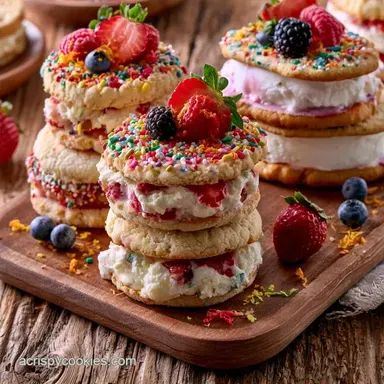 46 Summer Cookie Recipes: Ice Cream, Fruit & Patriotic