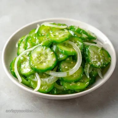 Sweet Fridge Pickles: Crunchy Recipe Card