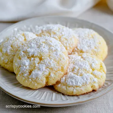 Ultimate Lemon Cake Mix Cookies: 25min