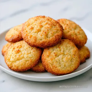 Vanilla Bean Crispy Cookies in 25 Min