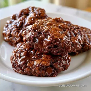 Vaughn Vreeland Brownie Cookies: Fudgy