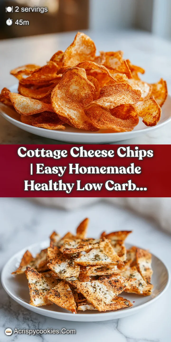 Close-up of thin, crisp cottage cheese chips, revealing airy pockets and a subtle golden crunch.