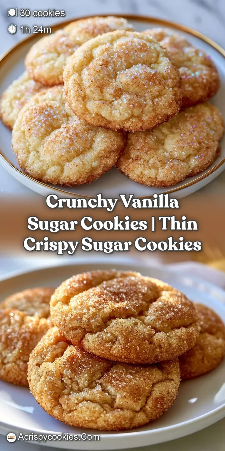 Macro shot of a crispy cookie edge with glistening sugar grains and a light, buttery golden-brown hue.