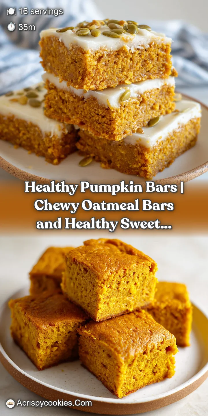 Close-up of a fluffy pumpkin bar with a slightly cracked top and moist crumb visible.