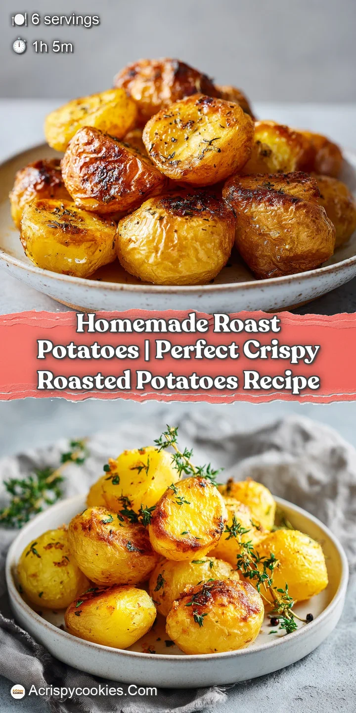 Close-up of a perfectly roasted potato chunk, its crust shattered to reveal fluffy, steaming white insides, enticingly gol...