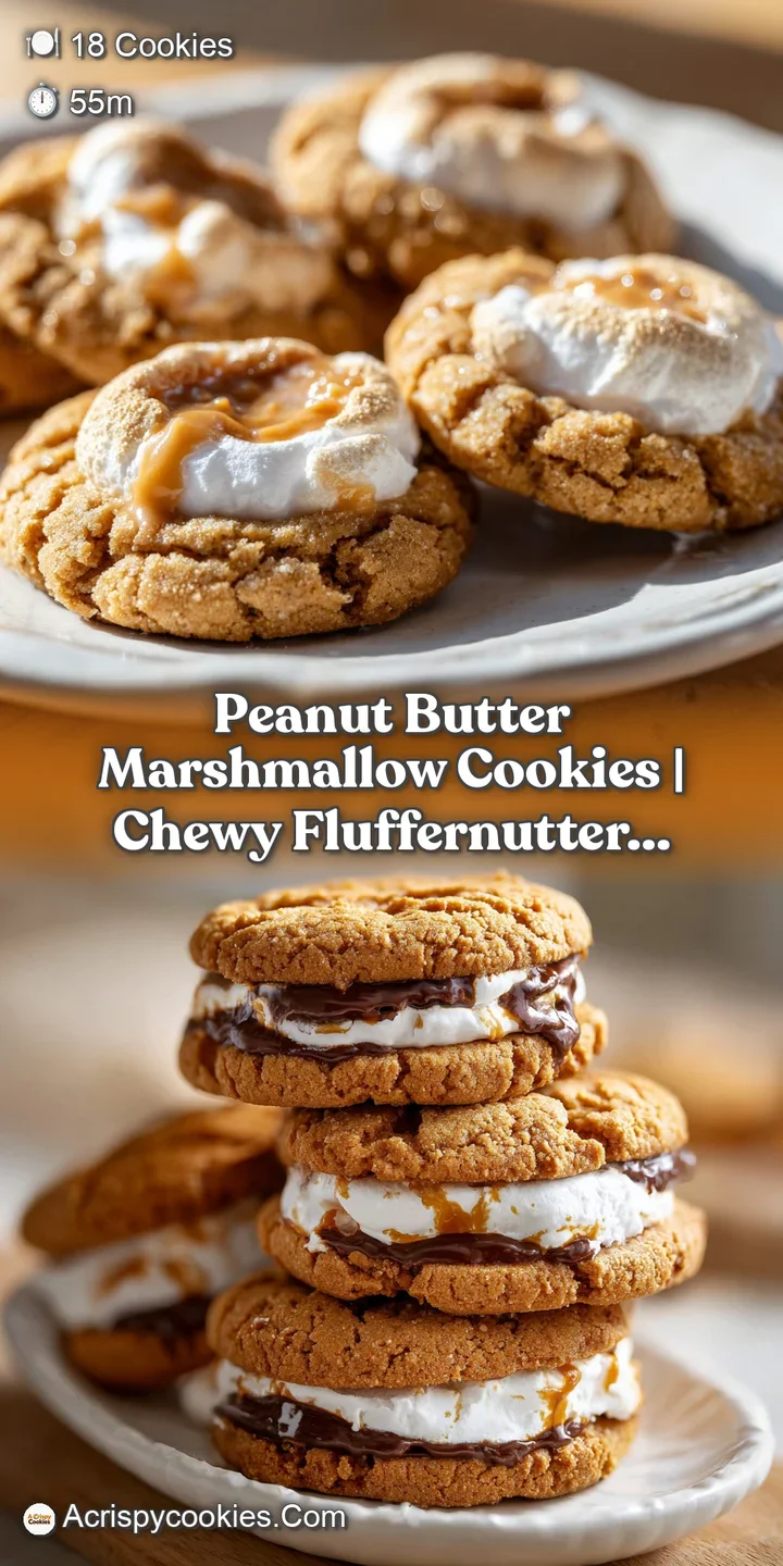 Close-up of a soft cookie being pulled apart, revealing a stretchy, melted marshmallow center and buttery crumbs.