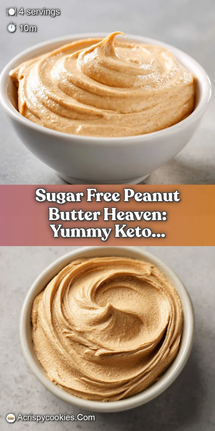 Macro shot of a silver spoon lifting a dollop of thick, velvety tan peanut butter cream with a glossy finish.