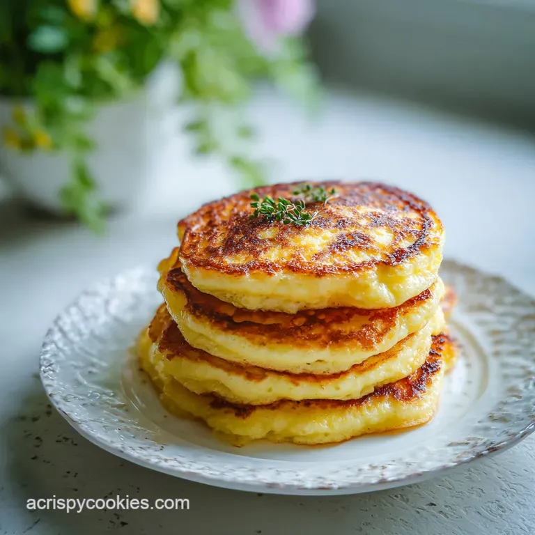 3 Ingredient Cottage Cheese Pancakes: Fluffy and High Protein