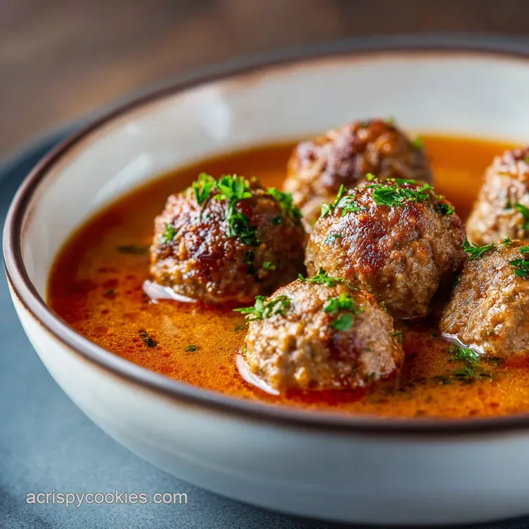 Authentic Albondigas Soup Mexican Meatball Recipe