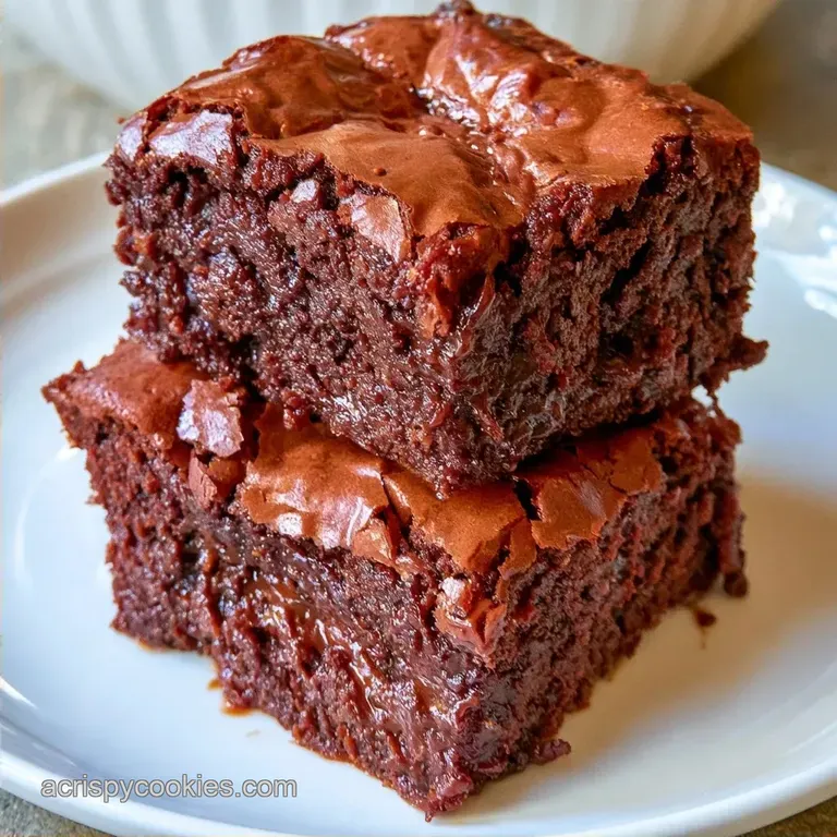 Fudgy Brown Butter Brownies