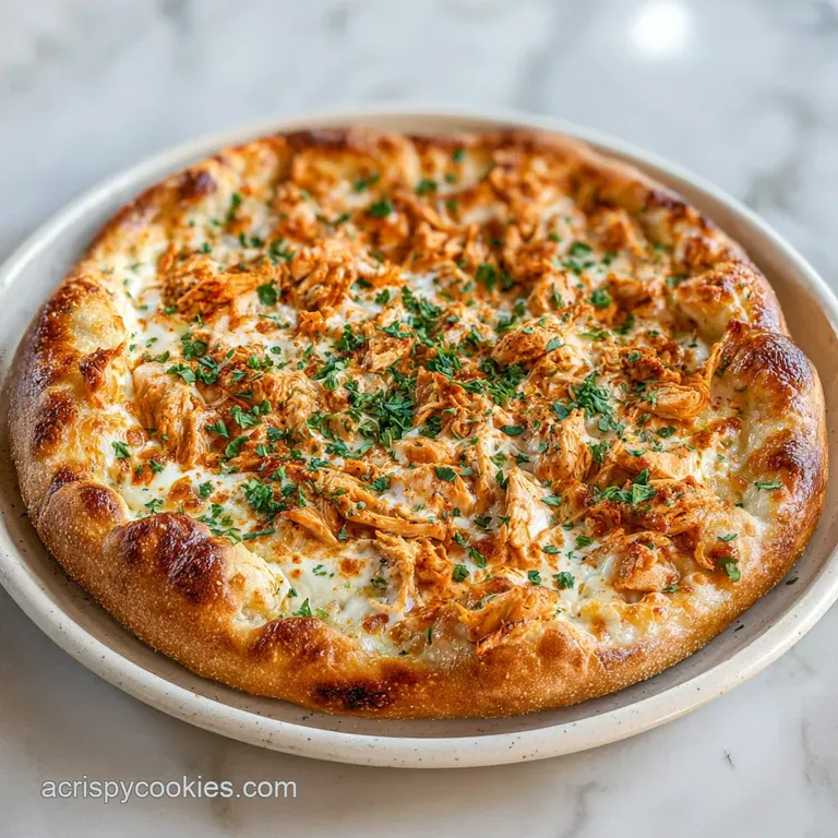 Buffalo Chicken Pizza Recipe: Crispy Crust