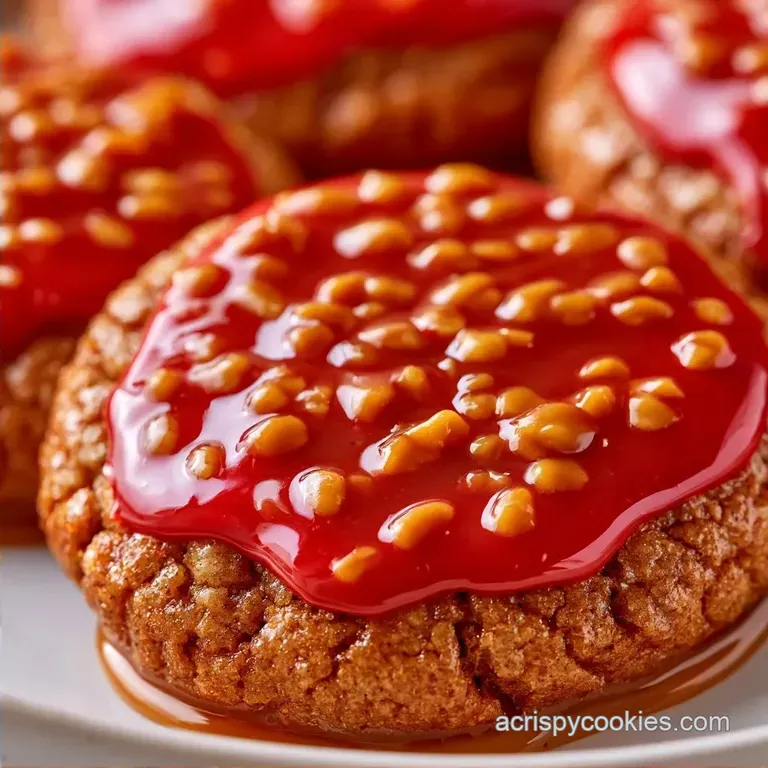 Candy Apple Cookies: Failure-Proof