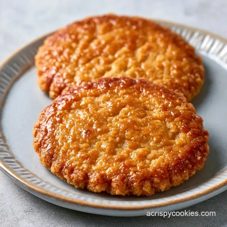 Caramelized Brown Sugar Cookies: Crispy and Chewy