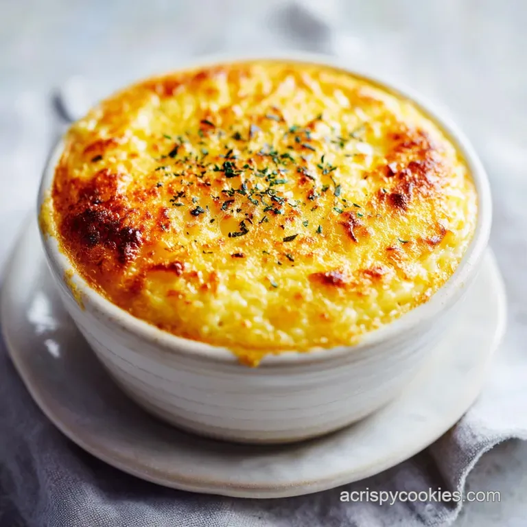 Cheesy Baked Orzo: Creamy and Rich