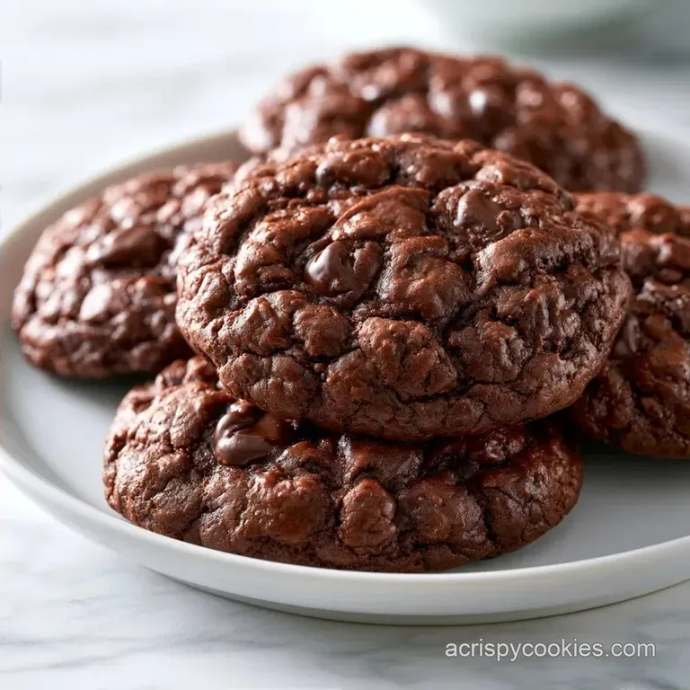 Chewy Cocoa Brownie Cookies in 53 Minutes