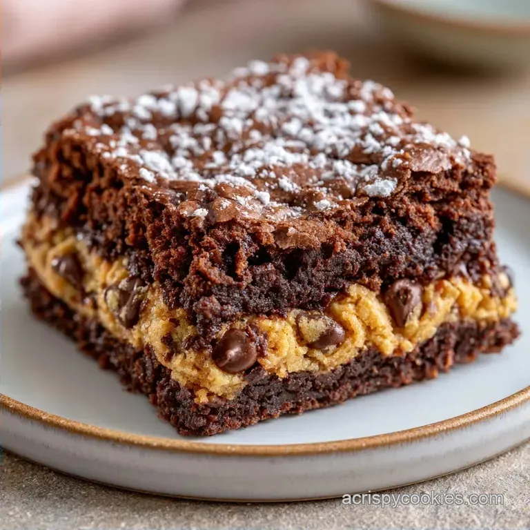 Decadent Chocolate Chip Brownie Cookies