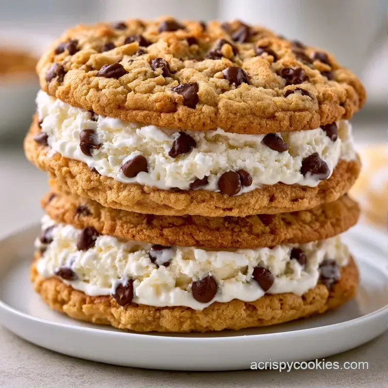 Gourmet chilled treats arranged on a marble slab, featuring soft cookies and a thick layer of frozen cream.