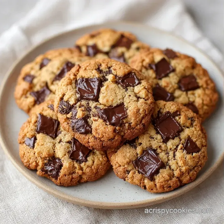 A stack of thin, buttery cookies on a white ceramic plate beside a cold glass of milk and a soft linen napkin.