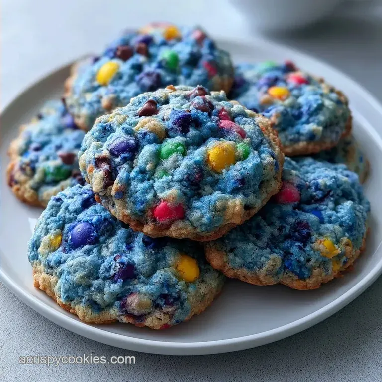 Vibrant Cookies Cookie Monster