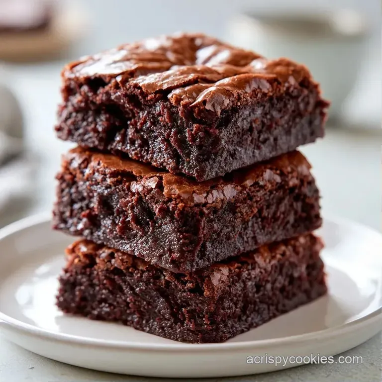 A square of dense chocolate cake dusted with powdered sugar and served with a dollop of whipped cream and a berry.