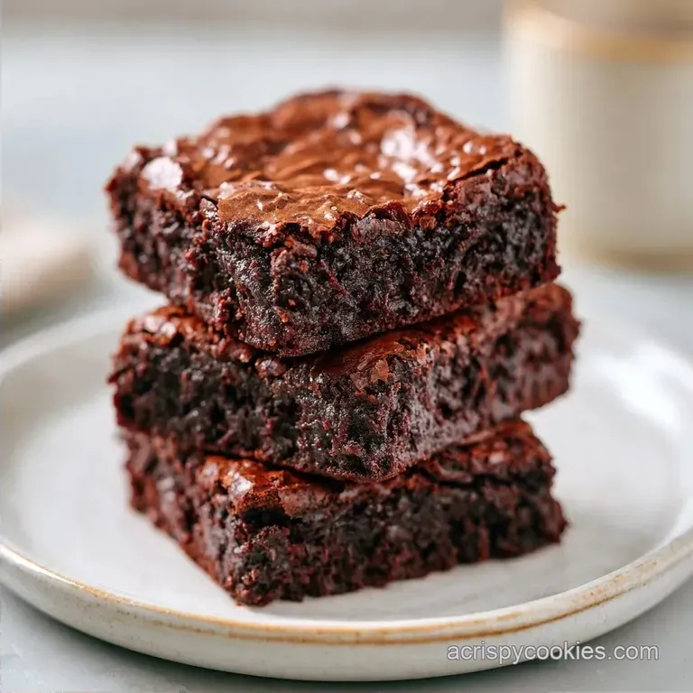 Copycat Preppy Kitchen Brownies: Dense and Fudgy