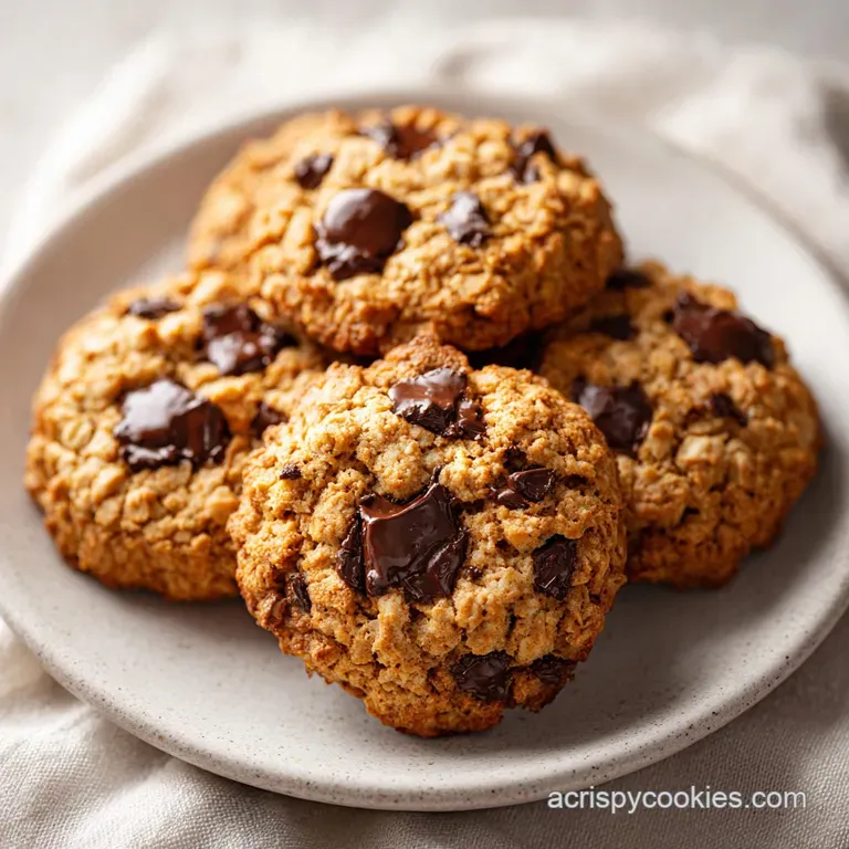 Easy Healthy Cookies Recipe: Chewy Oatmeal Bliss