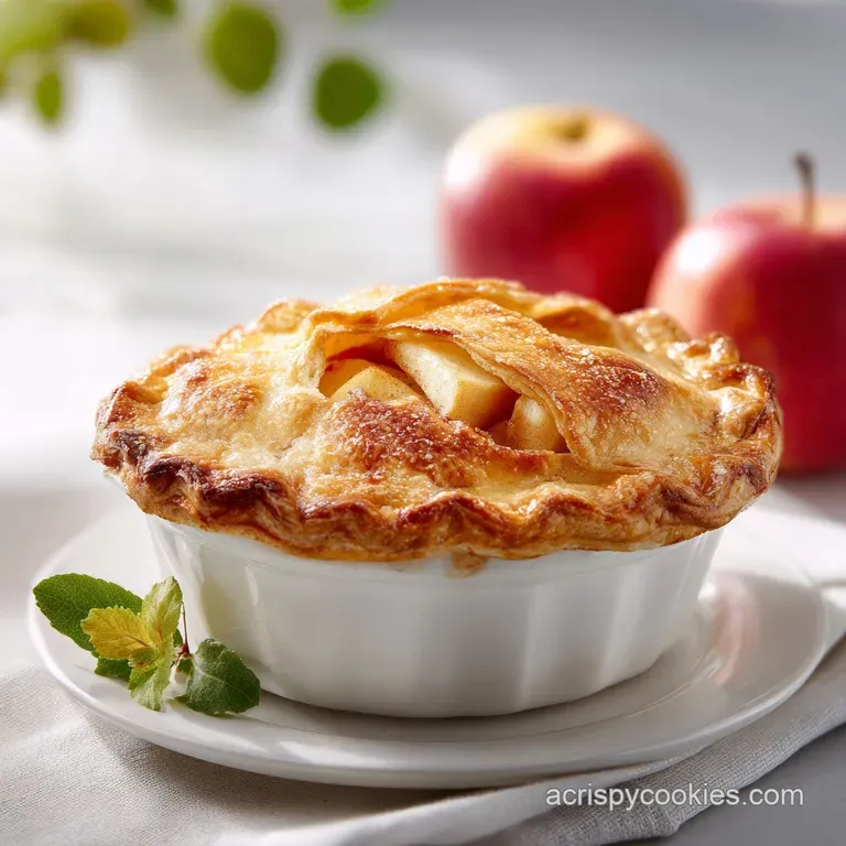 Flaky Apple Pie: Buttery and Golden