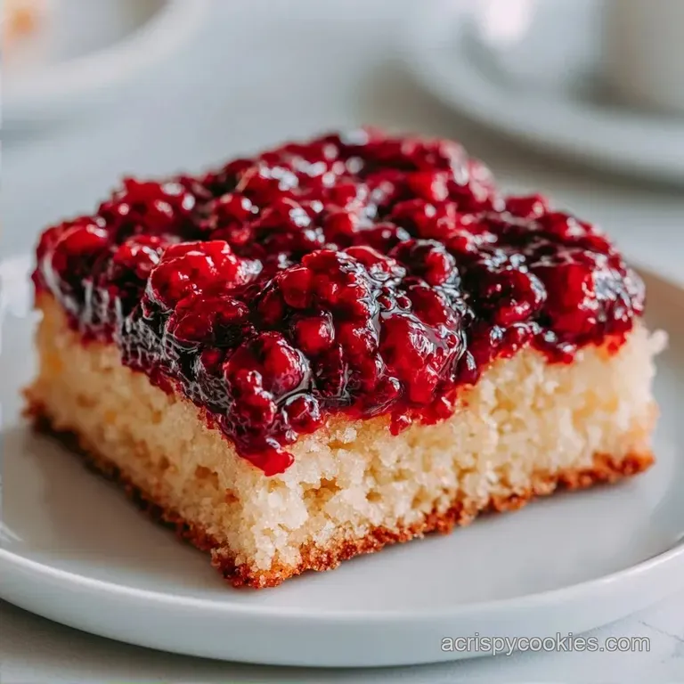 Tender Glazed Berry Sugar Cookie Bars