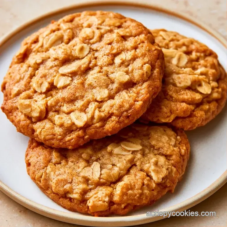 A stack of golden cookies on a white ceramic plate beside a glass of milk and a sprig of fresh mint.