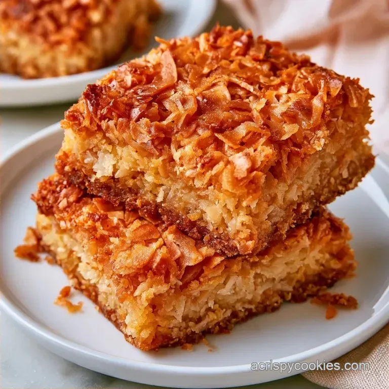 GlutenFree Magic Cookie Bars with Almond Flour