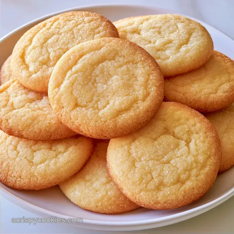 GlutenFree Drop Sugar Cookies: Soft and Pillowy