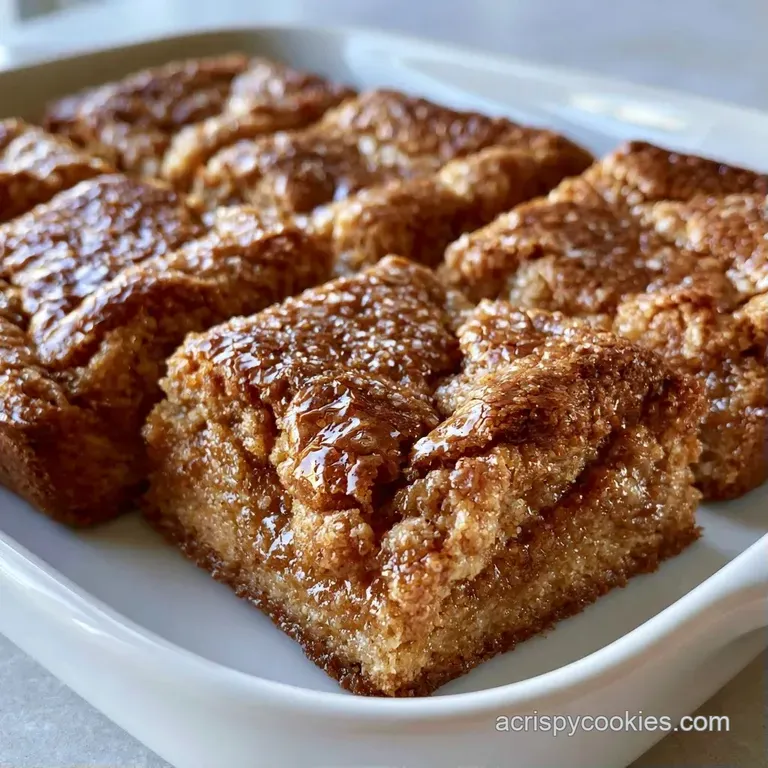 Three square buttery treats stacked neatly on a white porcelain plate beside a cold glass of milk and a linen napkin.