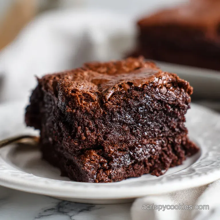 Hershey Brownie Recipe: Fudgy Texture