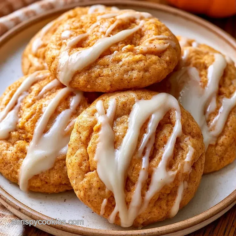 A neat stack of orange treats with creamy white icing on a matte white plate beside a rustic linen napkin.