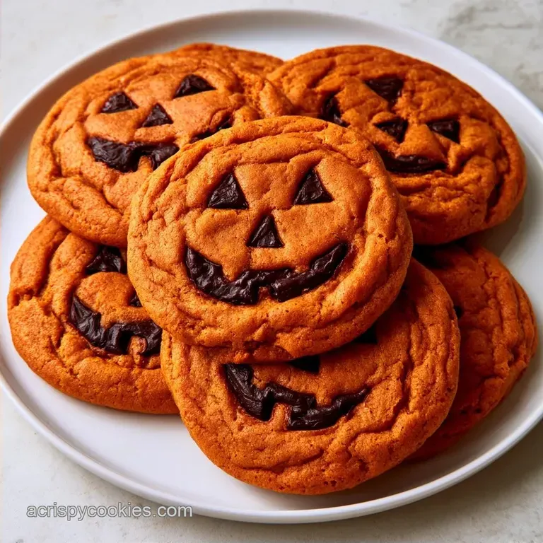 Guilt-Free JackOLantern Cookies
