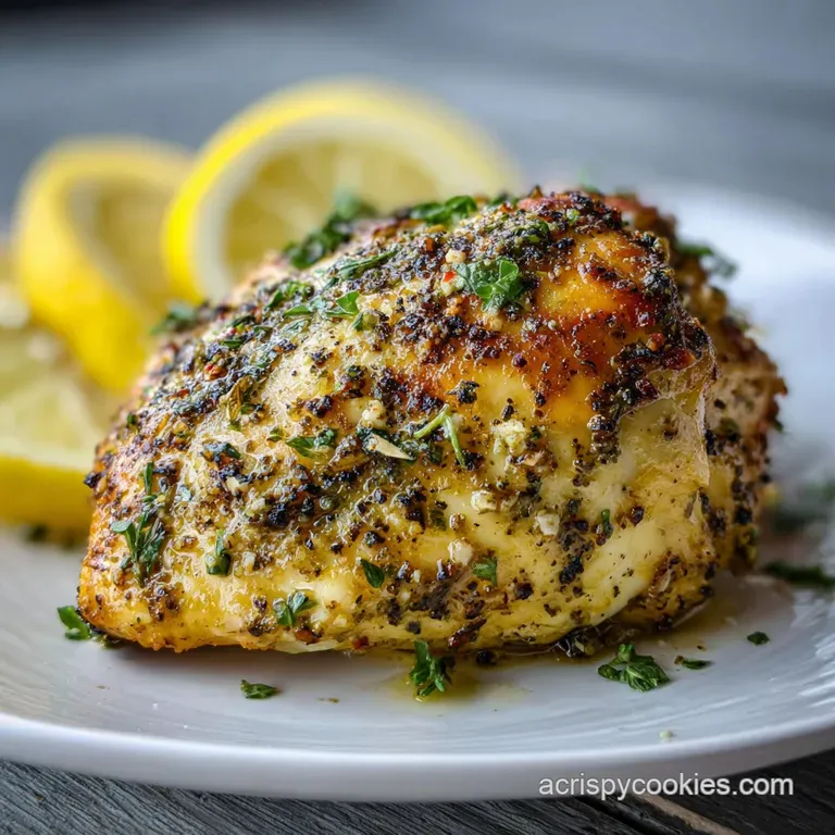 Baked Lemon Pepper Chicken: Juicy & Zesty