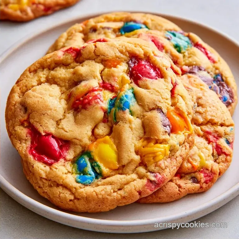 Brown Butter Leftover Halloween Candy Cookies