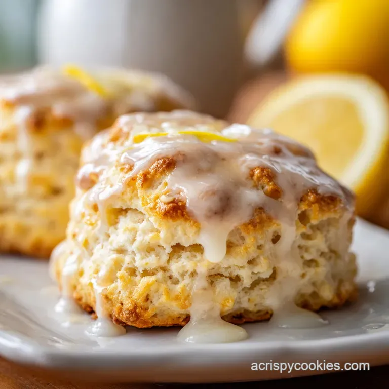 Lemon Buttermilk Scones: Tender and Fluffy