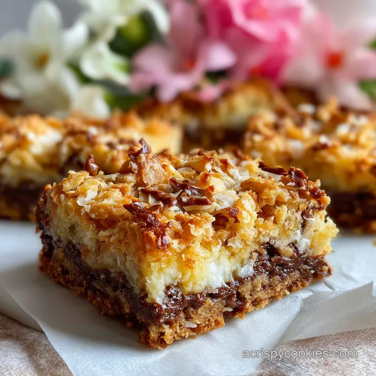 Magic Cookie Bars with Condensed Milk: Gooey Caramelized Layers