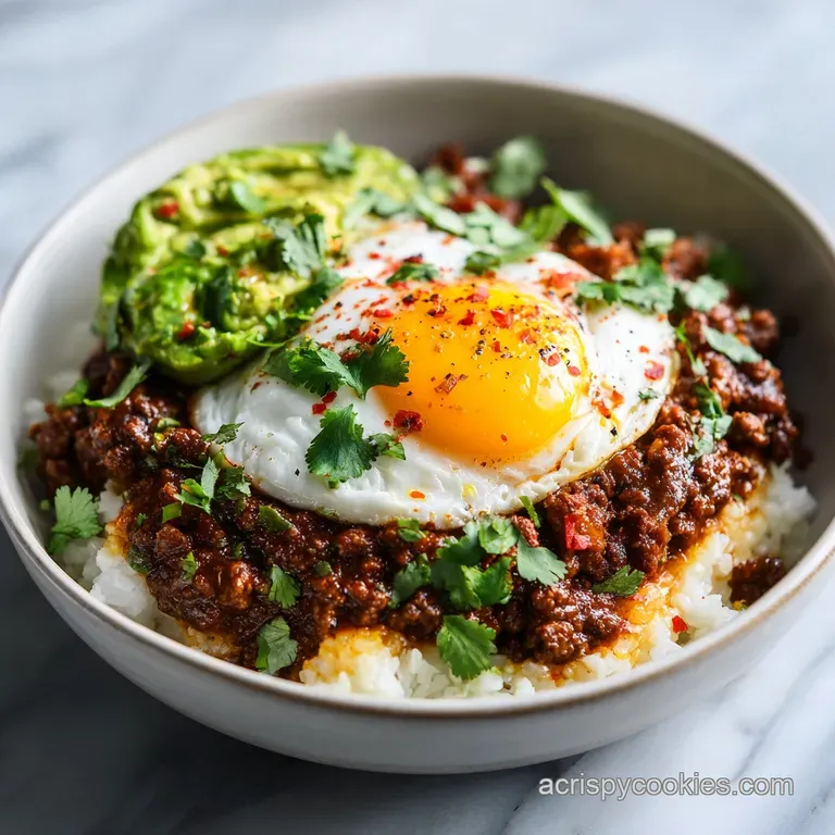 OnePot Ground Beef Burrito Bowls