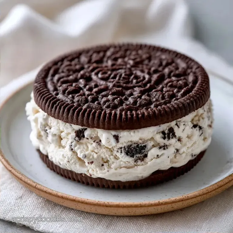 Failure-Proof Oreo Ice Cream Sandwiches