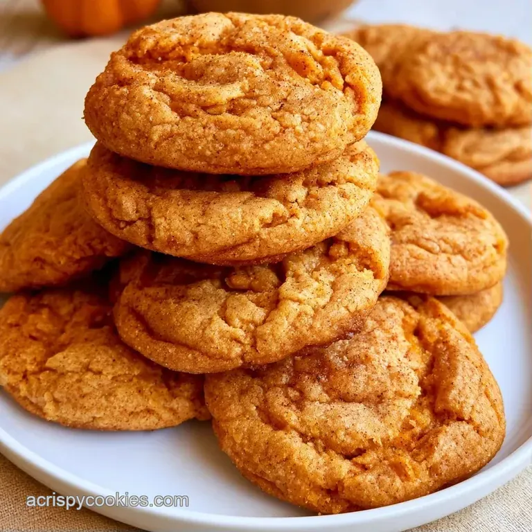 A neat stack of soft orange-hued cookies on a white ceramic plate paired with fresh, sliced persimmons.